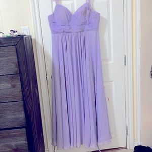 Custom Altered Lilac Gown- Empire Waist